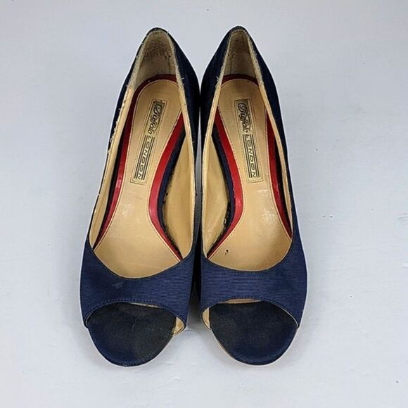 Buffalo London Open Toe Blue Heel - Picture 3 of 16